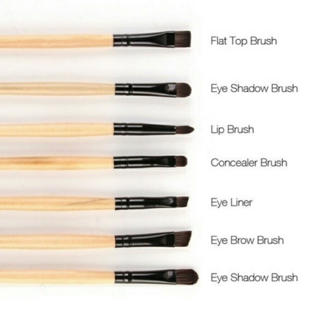 VANDER 32 pc Make-up Brushes in Roll-up Case NWT - Picture 5 of 7